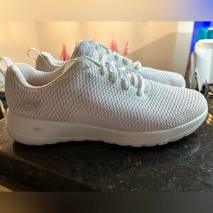 Skechers All-White Athletic Shoes